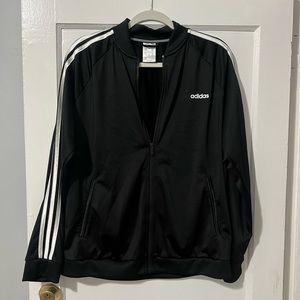 Ladies ADIDAS Track Bomber Jacket - Black - US XL